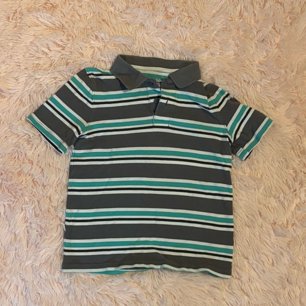 Jumping Beans Kids Striped Polo Shirt